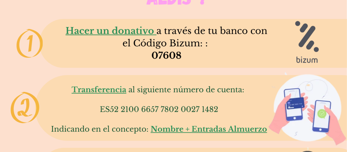 INVITACIONES CENAS BENÉFICA + CÓMO COMPRAR LAS ENTRADAS
